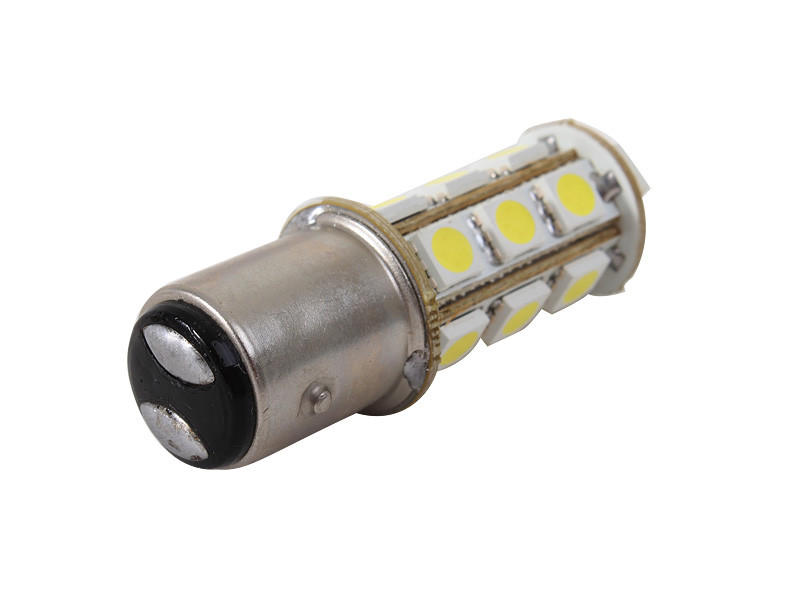 Buy 18 LED Bulb Double Contact NonParallel Pins 12v online at MarineDeals.co.nz