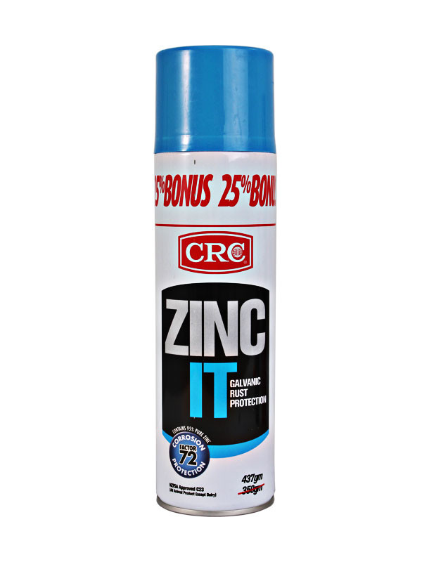 Buy CRC Zinc It Primer Aerosol 350g online at MarineDeals.co.nz