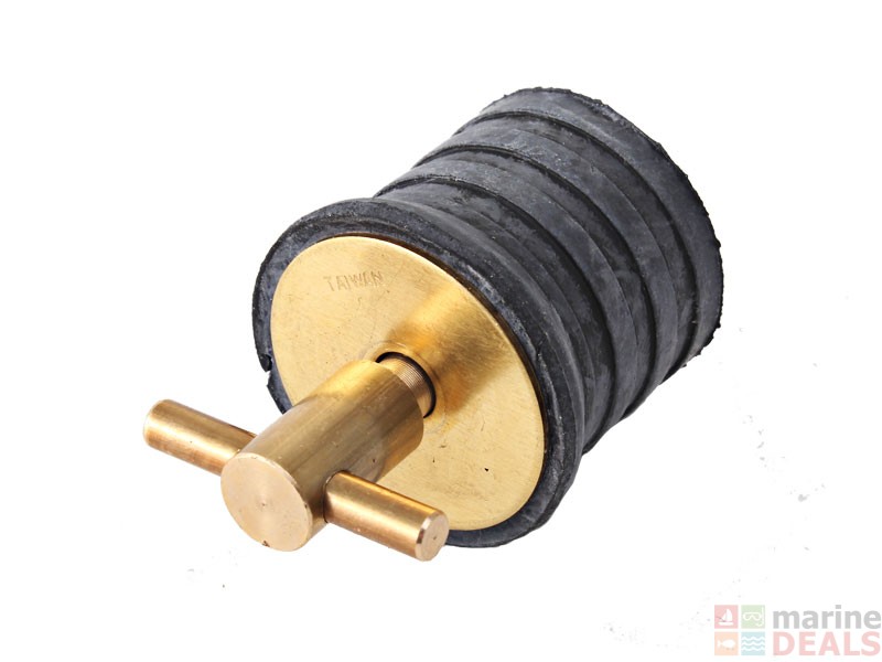 Buy Brass Expanding Twist Top Drain Plug for 1 1/4'' Tube online at