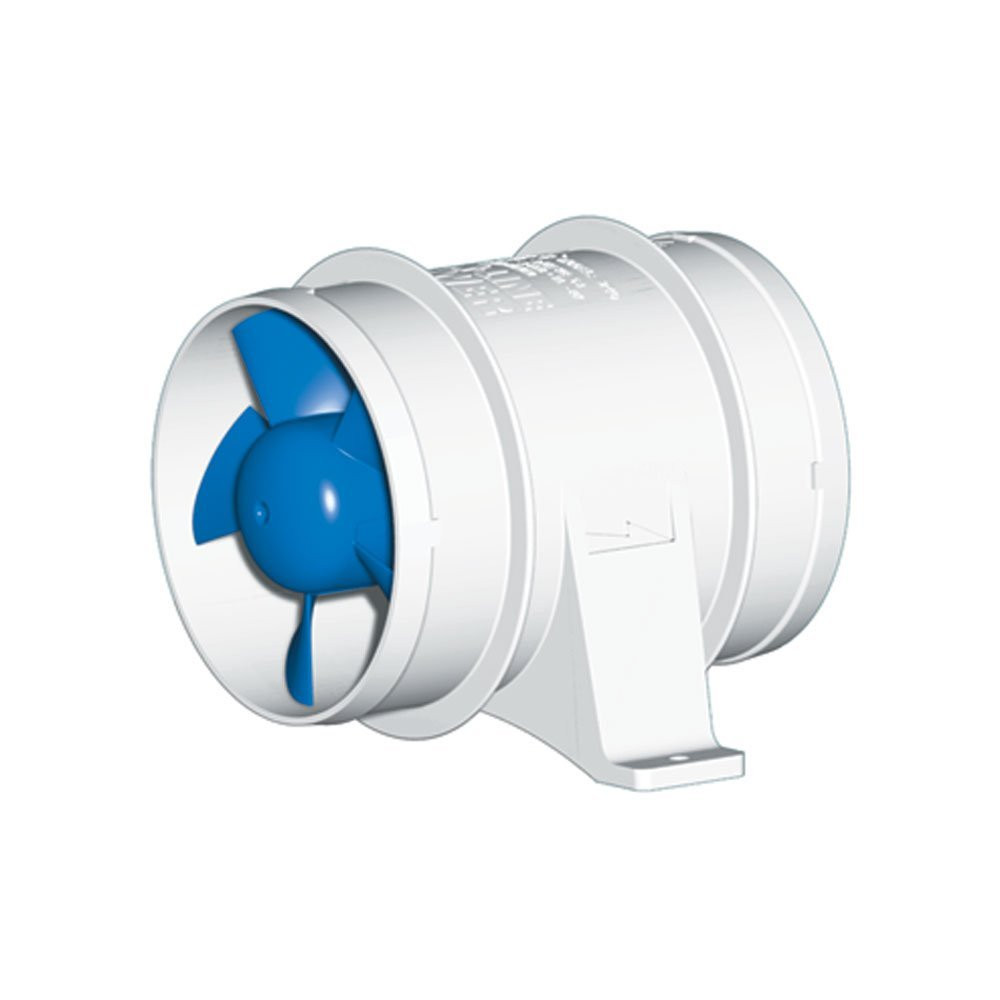 Buy Rule 75mm 12v Inline Bilge Blower 140CFM online at MarineDeals.co.nz