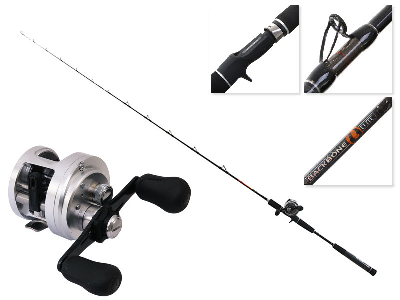 Buy Shimano Calcutta 201 D and Backbone Lucanus Left Hand Baitcaster