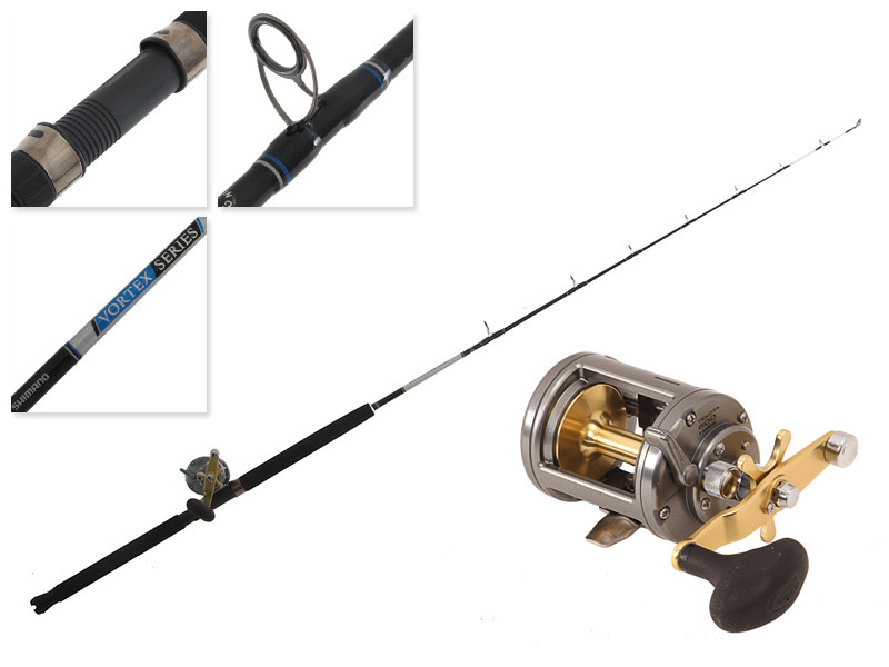 Buy Shimano Tekota 600 Level Wind and Vortex 2017 Overhead Rod and Reel