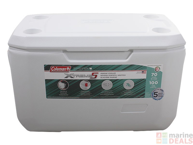 Buy Coleman UVX Marine Chilly Bin Cooler 66L online at MarineDeals.co.nz
