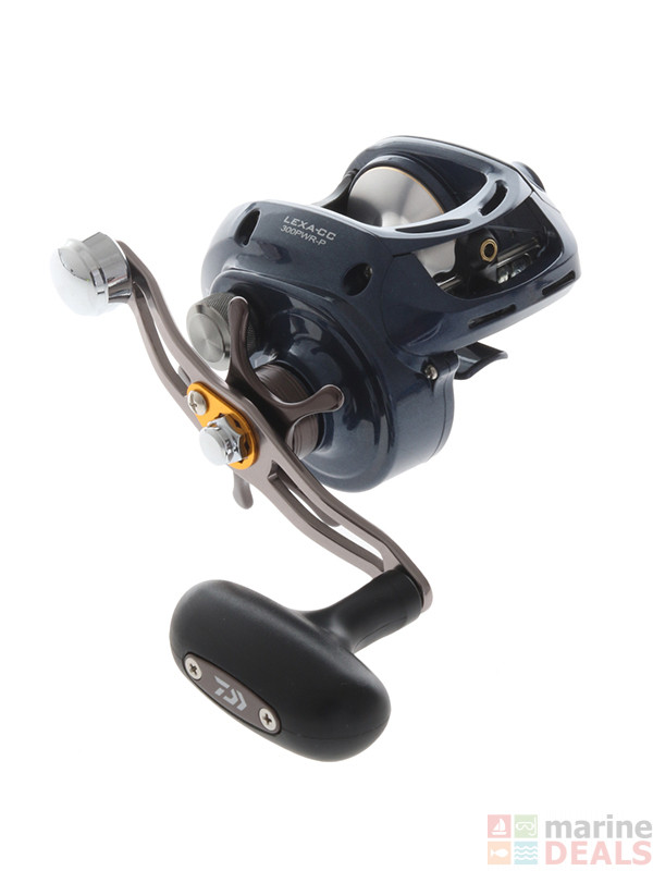 Buy Daiwa Lexa CC300PWR Baitcaster Reel with Clicker online at Marine