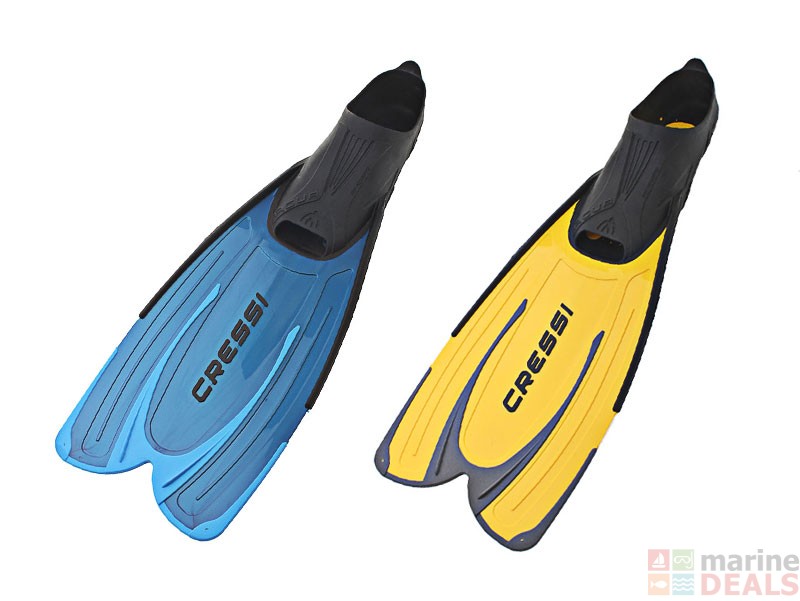 Buy Cressi Agua Long Blade Dive Fins online at MarineDeals.co.nz