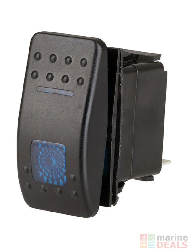 Buy SPDT Rocker Switch - Blue online at Marine-Deals.co.nz