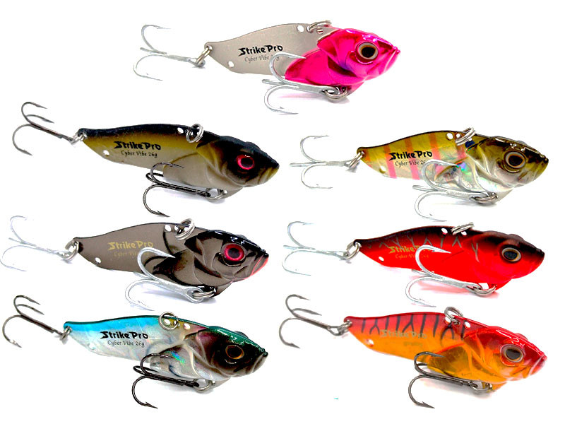 Buy Strike Pro Cyber Vibe Lures 26g online at MarineDeals.co.nz