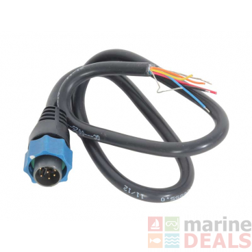 Transducer Adapter Cable For Lowrance Blue Plug and Simrad NSE Models