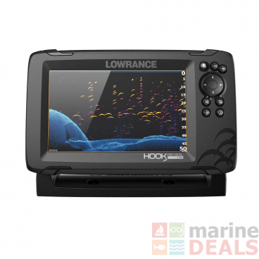 Lowrance HOOK Reveal 7x Fishfinder with SplitShot Transducer - Without Maps