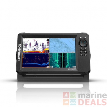 Lowrance Eagle 9 Fishfinder with TripleShot HD Transducer and AUS/NZ Enhanced Embedded Charts