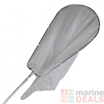 Nacsan Spare Whitebait Scoop Net with Trap 3.1m Grey