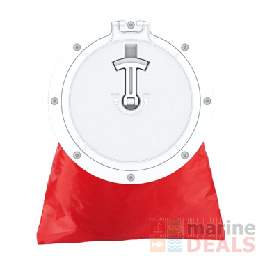 Seaflo Inspection Hatch Cover with Bag 214mm