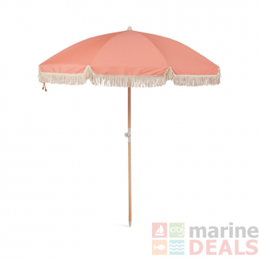 OZtrail Beach Umbrella 2m Cable Beach Pink
