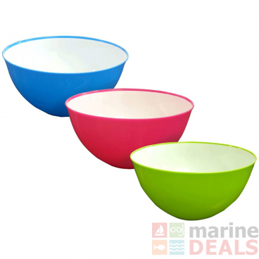 Plastic Salad Bowl 3.8L - Assorted Colours