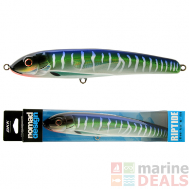 Nomad Design Riptide Floating Stickbait Lure 265mm Spanish Mackerel