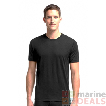 Icebreaker Merino Tech Lite Mens T-Shirt Black 2XL