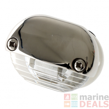 Hella Marine Easy Fit Gen 2 Step Lamp 12-24v 0.5w Blue LED Polished S/S Cap