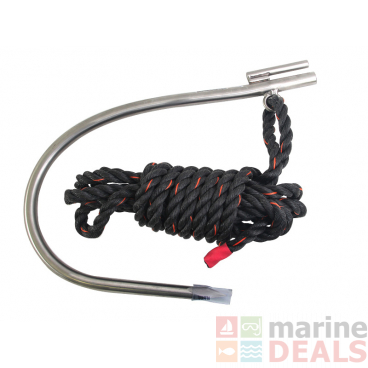 Nacsan Flying Gaff with 6m Rope XL 245mm Gape