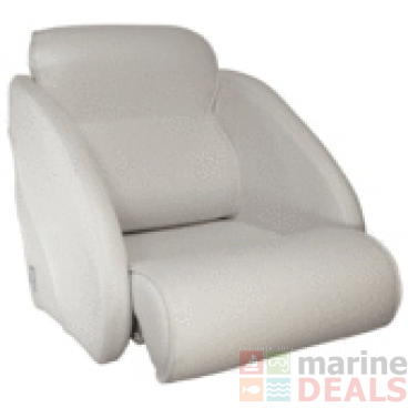 Springfield Thigh Rise Boat Seat with Flip Up White