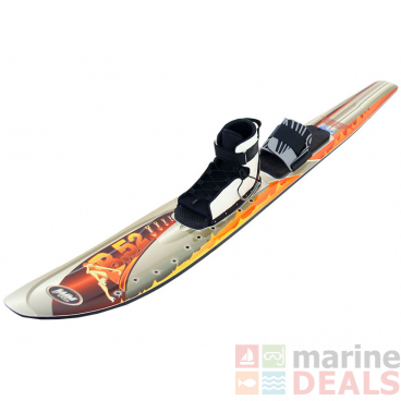 Ron Marks B52 Wide Body Parabolic Water Ski with Bindings 167cm - With minor marks