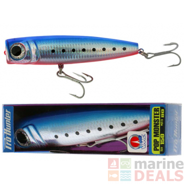 Pro Hunter Pop Monster Popper 150mm Blue Sardine