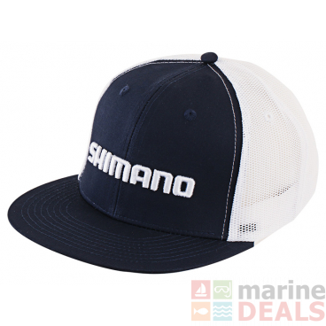 Shimano Corporate Trucker Cap Navy/White