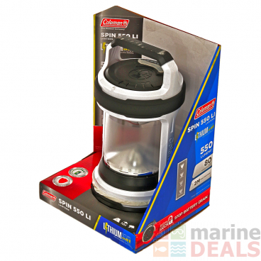 Coleman Vanquish Spin Rechargeable Camping Lantern 550lm