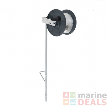 Nacsan Beach Longline on Geared Reel and Stand 170lb