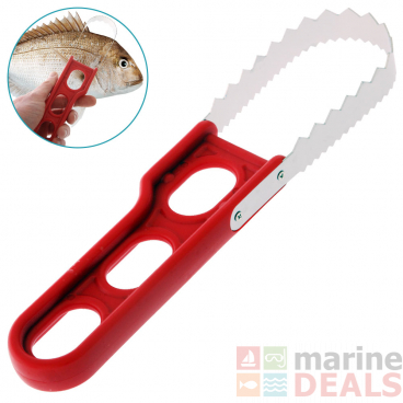 Holiday Fish Scaler Red