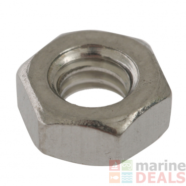 304 Stainless Steel Hex Nut BSW Thread 5/32 Qty 1