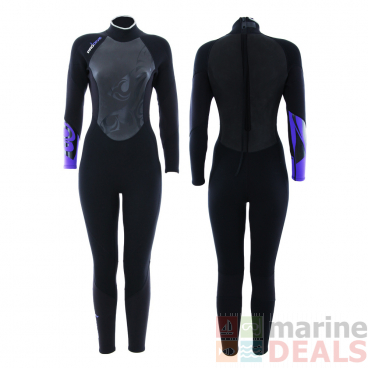 Pro-Dive Ladies 3mm Steamer Wetsuit Purple