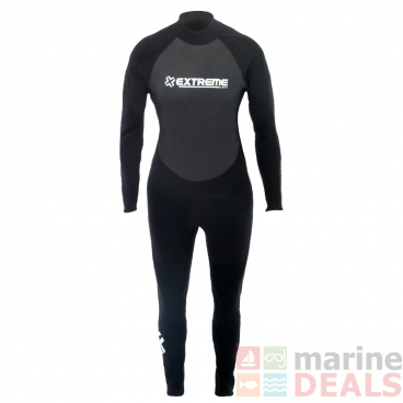 Extreme Limits Reef Womens Steamer Wetsuit Black 8