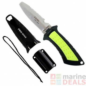 Pro-Dive 304 Stainless Steel Mini Dive Knife Blunt Tip
