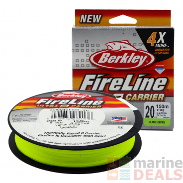 Berkley Fireline Ultra 8 Braid Flame Green 150m 20lb