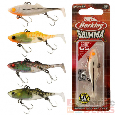 Berkley Shimma Shad Vibe Soft Bait Lure 65mm 10g