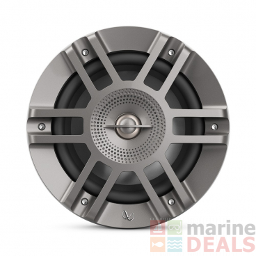 Infinity Kappa Marine RGB LED Coaxial Speakers 6.5in Titanium/Gunmetal