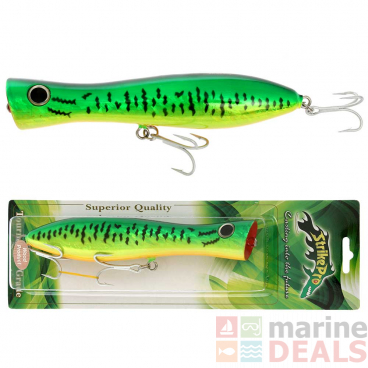 Strike Pro Guru Popper 20cm 140g Green Mackerel 