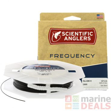 Scientific Anglers Frequency Full Sink 6 Fly Line WF9S Dark Grey