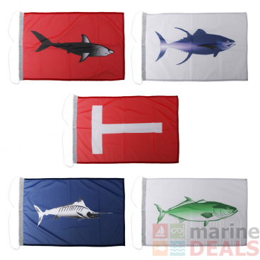 Nacsan Deluxe Game Fishing Catch Flags Set