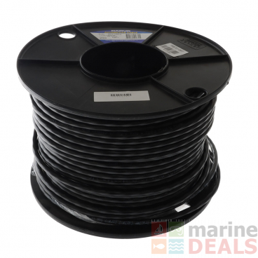 Trojan 7-Core Trailer Wiring Cable 2.5mm Black - Per Metre