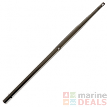 Marine Town Stainless Steel Tapered Stanchion 630mmx25mm