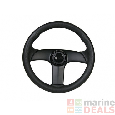 BLA Steering Wheel - Viper Three Spoke Black PVC