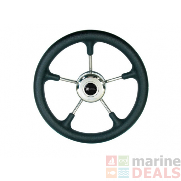 BLA Bosun Stainless 5 Spoke Steering Wheel 32cm
