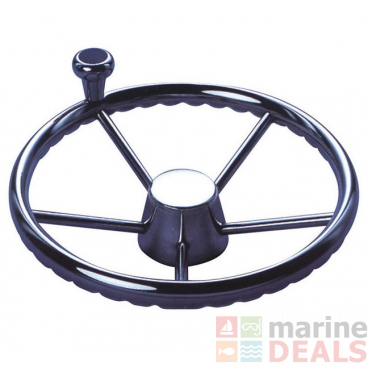 BLA Steering Wheel - Five Spoke Stainless Steel