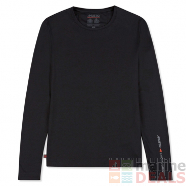 Musto Womens Sunshield UPF 30 Long Sleeve T-Shirt Black
