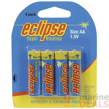 Eclipse AA Alkaline Batteries 4-Pack