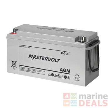 Mastervolt MV Lead Acid Deep Cycle AGM Battery 12V 160Ah