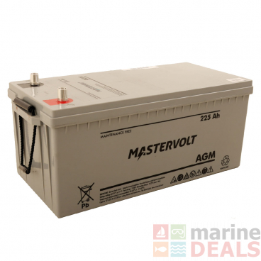 Mastervolt MV 12V 225Ah AGM Battery - Group 8D