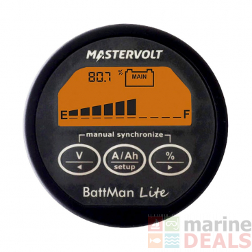 Mastervolt BattMan Lite Battery Monitor 12/24V DC