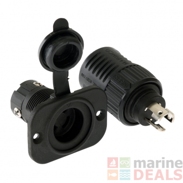Marinco 3-Wire ConnectPro Receptacle and Plug